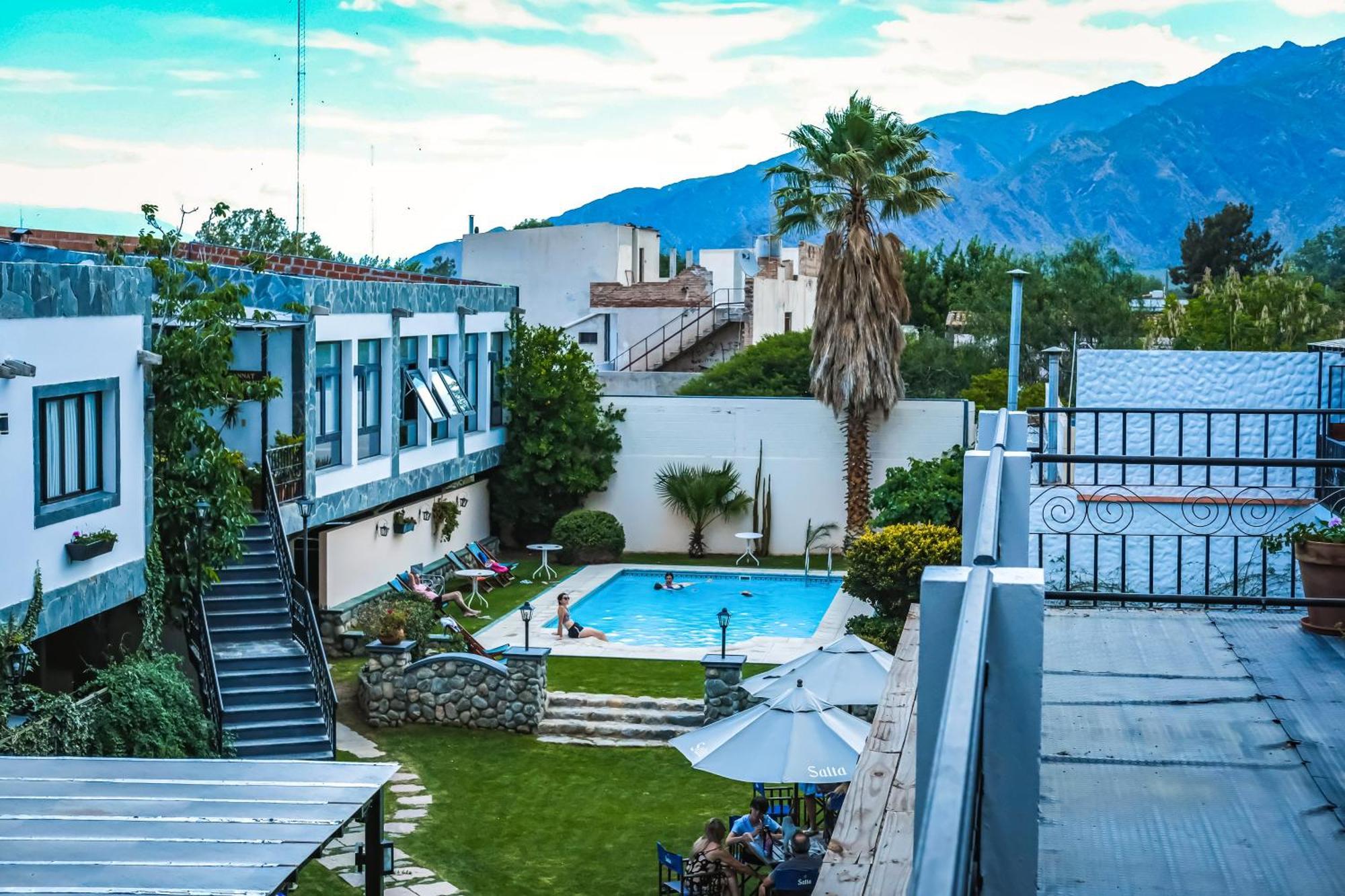 Hotel Los Sauces カファヤテ エクステリア 写真